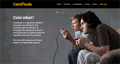 Desktop Screenshot of coinmode.com